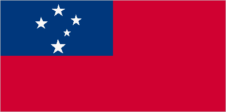 Flag of Western Samoa