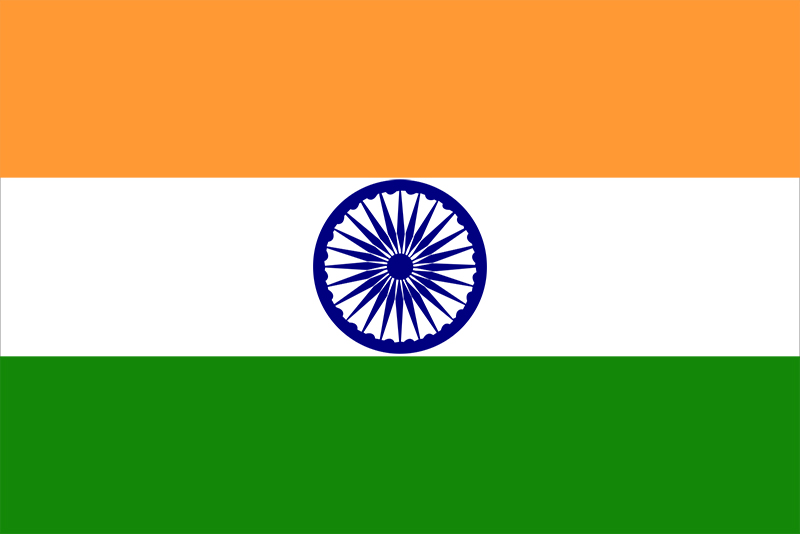 Flag of India.