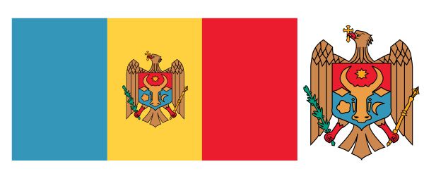 Flag of Moldova