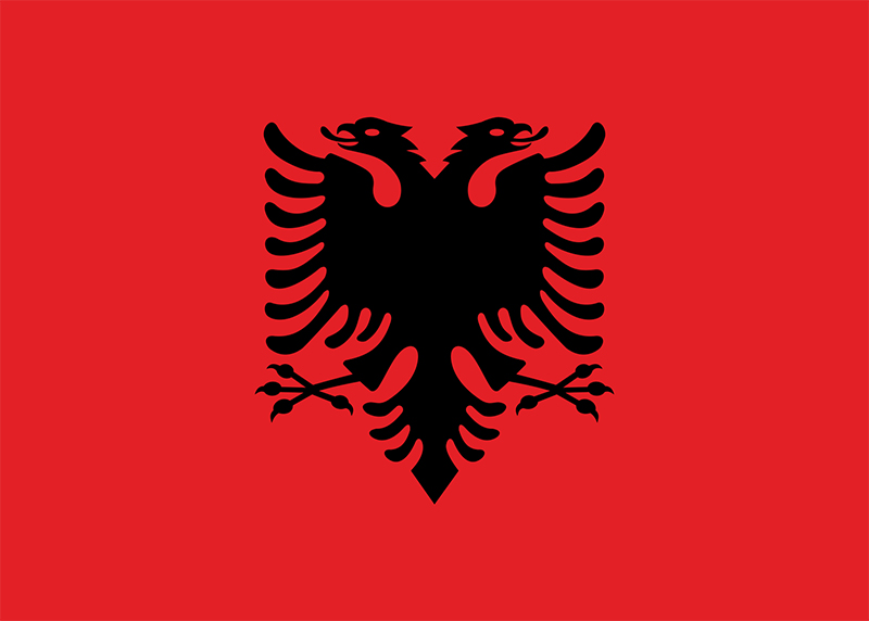 Flag of Albania