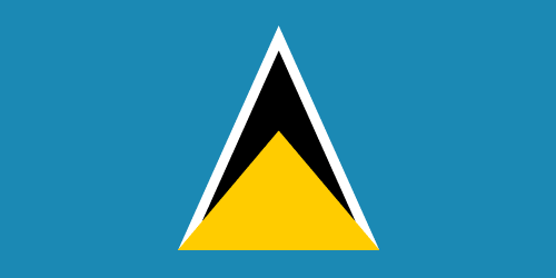 Flag of Saint Lucia