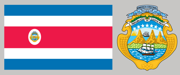 Flag of Costa Rica