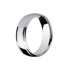 ATOP 8MM Silver Men Women Wedding Band High Polished Finished Tungsten