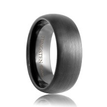 Black Tungsten Rings & Black Tungsten Wedding Bands - ATOP Jewelry