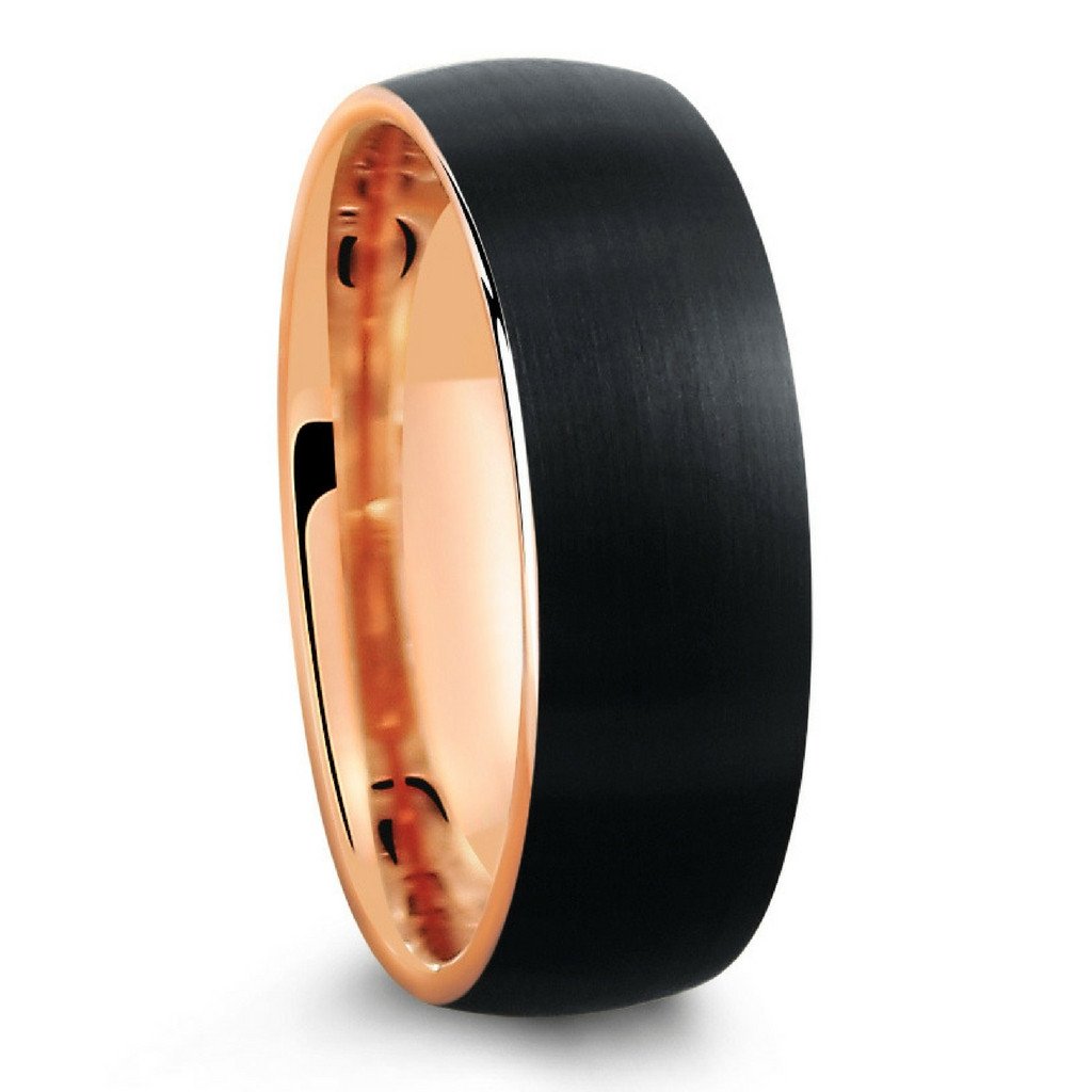 Mens Tungsten Wedding Bands - Mens Unique Wedding Bands -ATOP Jewelry