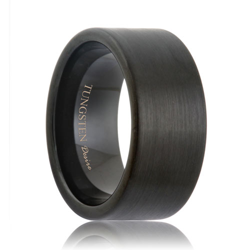 Black Tungsten Rings &amp; Black Tungsten Wedding Bands