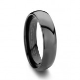 ATOP Jewelry -  Black Tungsten Rings (75% OFF) Mens Black Wedding Bands